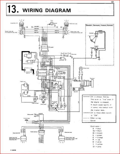 Kubota 2550 Wiring Diagram