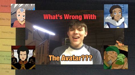 Ranking Every Character From Avatar The Last Airbender Youtube