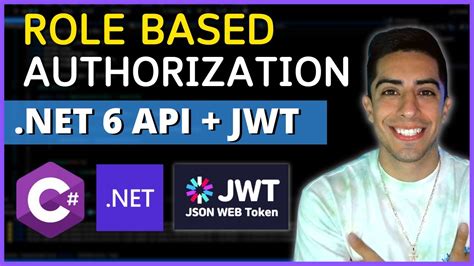 Role Based Authorization In Net Api With Jwt Json Web Tokens Youtube