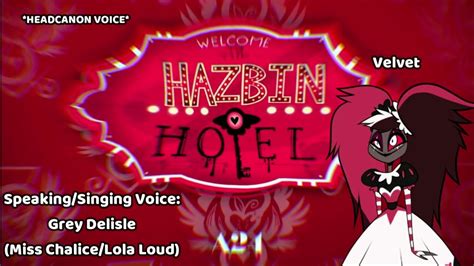 Velvet Headcanon Hazbin Hotel Youtube