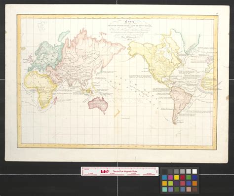 Carte de l'état du monde vers la fin du XVème siècle avec ...