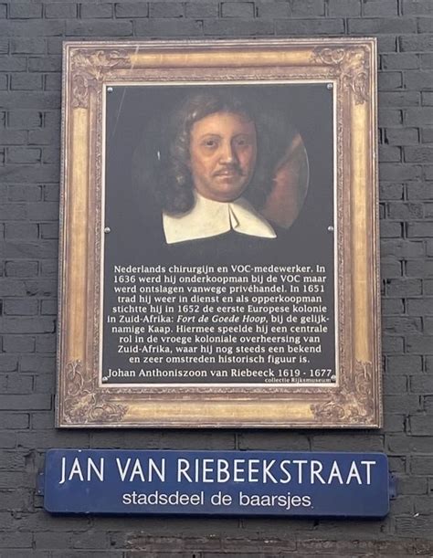 Johan Anthoniszoon Van Riebeeck Historical Marker