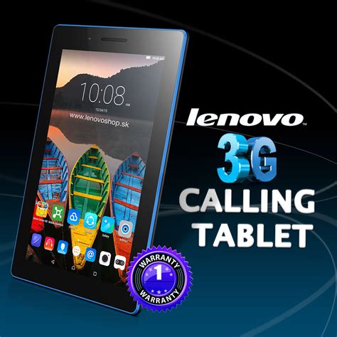 Buy Lenovo Essential 3g Calling Tablet Online At Best Price In India On