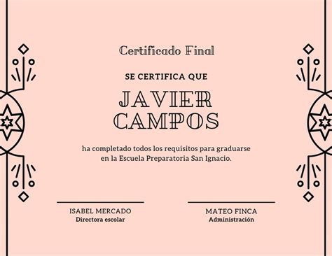 Plantillas Para Diplomas Personalizables Gratis Canva