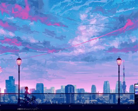 Free Download 4k Anime Landscape Wallpapers Em 2020 Papel De Parede Do