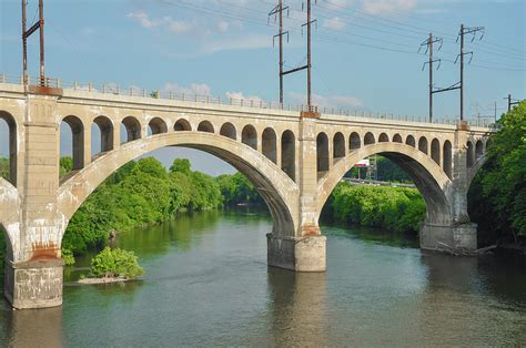 The Schuylkill River And The Manayunk Bridge Philadelphia Photograph