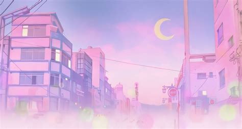 Kawaii Anime Desktop Pink Wallpapers Wallpaper Cave