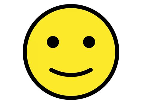 Slightly Smiling Face Emoji Icon PNG Vector In SVG PDF AI CDR Format