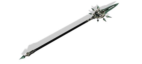 Primordial Jade Winged Spear Stl Files Genshin Impact 3d Model 3d