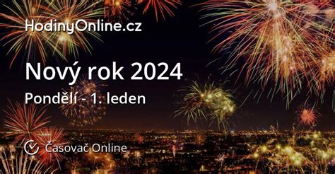 Nový Rok 2024 Časovač Online Hodinyonlinecz