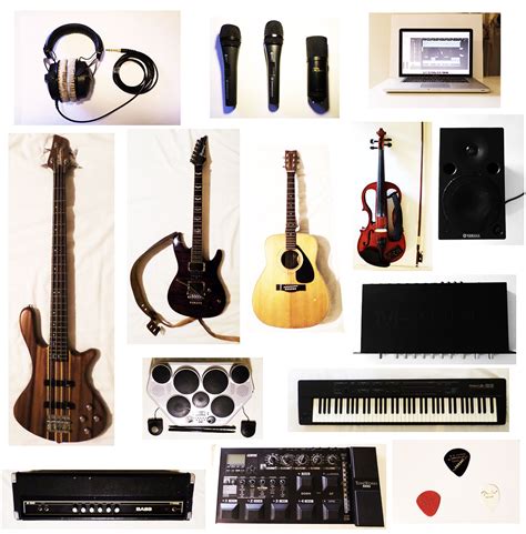 16 Instruments And Sound Recording Gear Used To Make A Rock Song — Oh