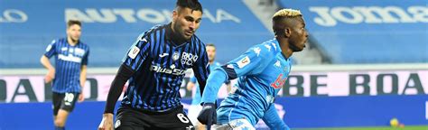 Vediamo le probabili formazioni e tutte le statistiche e curiosità sull'incontro. Atalanta-Napoli ore 18:00. Probabili formazioni e precedenti