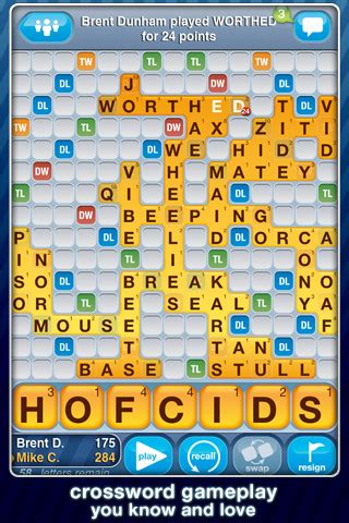 Check spelling or type a new query. Words With Friends « Play for Free online
