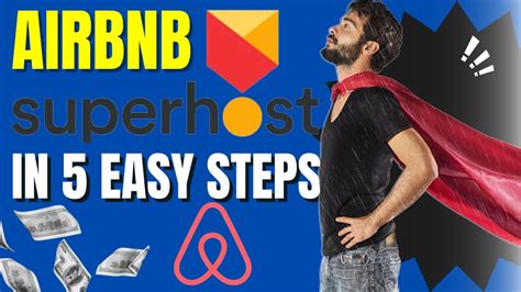 How to Become an Airbnb SUPERHOST in 5 Steps! - YouTube