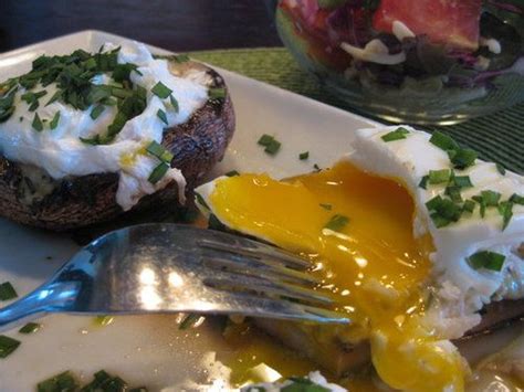 Roasted Portabellas With Poached Eggs Recipe On Food52 Recipe