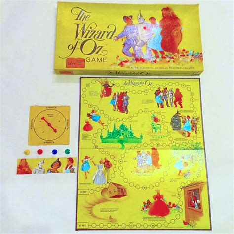 974 Cadaco Storybook Classic Board Game Based On The Wizard Of Oz Film