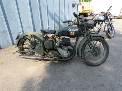 Lot 10j 1944 Bsa M20 Motorcycle Vanderbrink Auctions