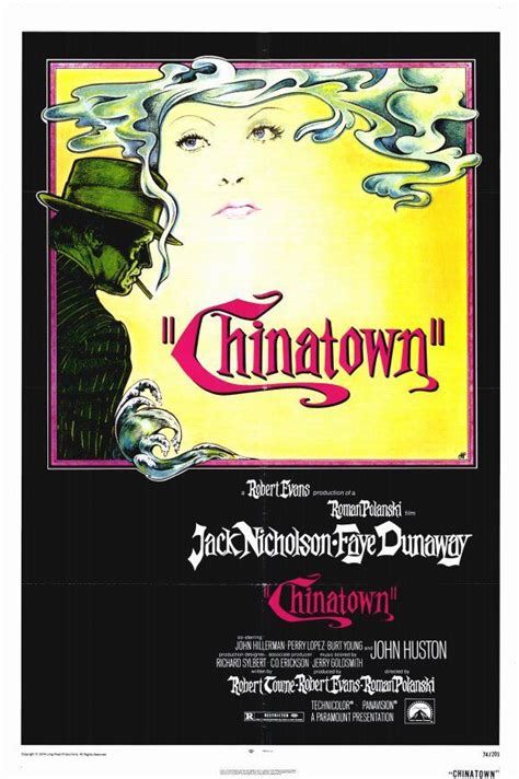 Script For Chinatown Best Movie Posters Iconic Movie Posters