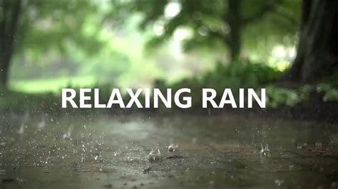 Relaxing Rain Youtube