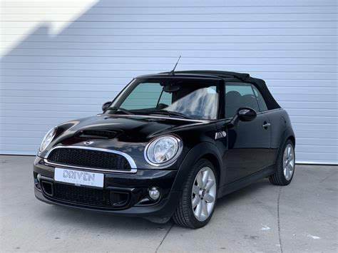 Verkocht Mini Cabrio Cooper S Midnight Black 185pk Facelift Lci