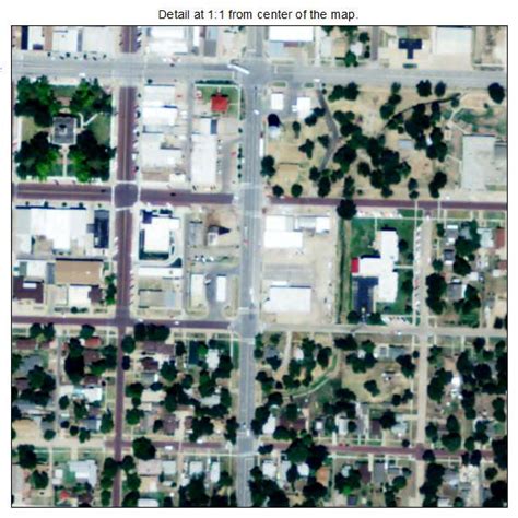 Aerial Photography Map Of Lyons Ks Kansas
