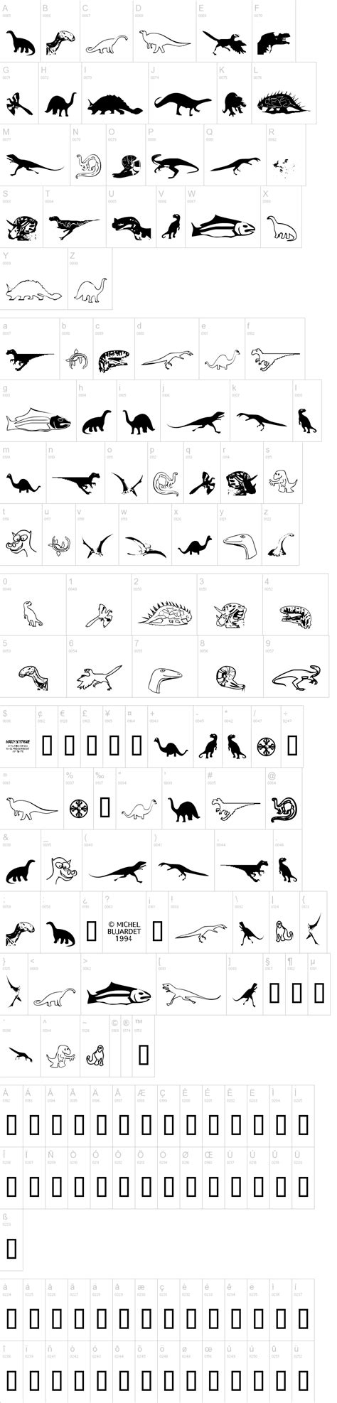 Jurassic park is the font used in the jurassic world movie. DinosoType | Dinosaur party, Jurassic world, Doodles