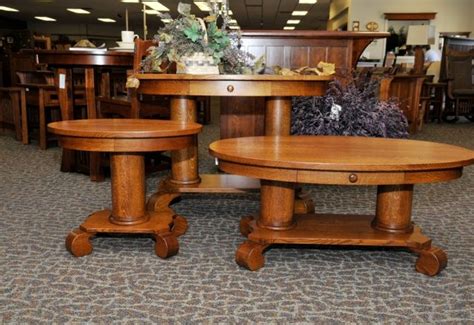 The top is solid, not veneer. Occasional Tables 120 - The Amish Connection | Solid Wood ...