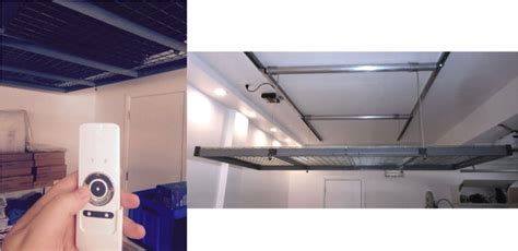 Garage Storage Lift 400 Lbs W Remote Auxx Lift 1400 — Ambient Home