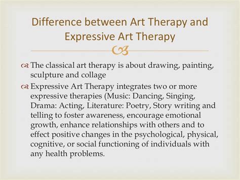 The Multi Facet Benefits Of Expressive Art Therapy