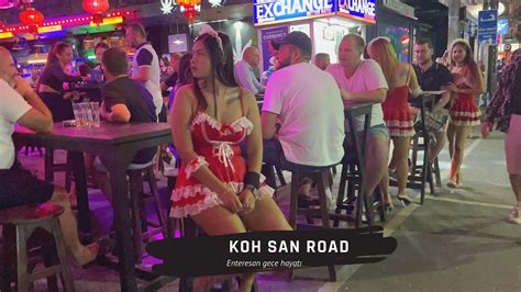 Bangkok Gece Hayatı koh san road Taylandın Başkenti 18 YouTube