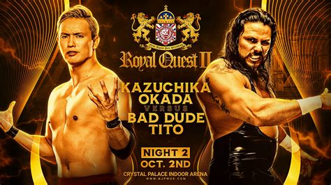 NJPW Royal Quest II October 1 And 2 2022 In London England