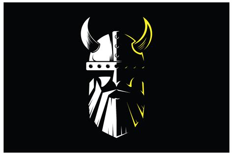 Viking Mascot Logo Design Graphic By Barra Zain · Creative Fabrica