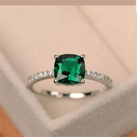 Jewelry Gorgeous Bluegreen Gemstone S925 Rings Poshmark