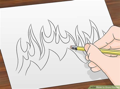 Another free graffiti for beginners step by step drawing video. How to Draw Flames: 14 Steps (with Pictures) - wikiHow