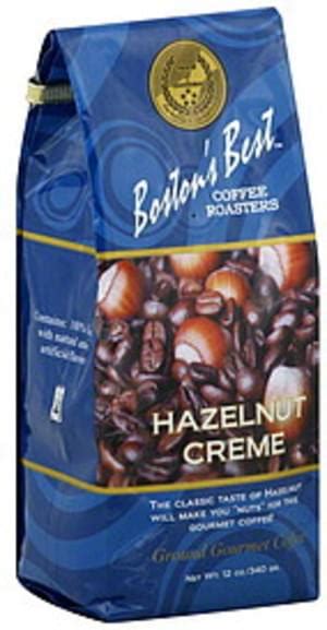 Bostons Best Gourmet Ground Hazelnut Creme Boston S Best Coffee