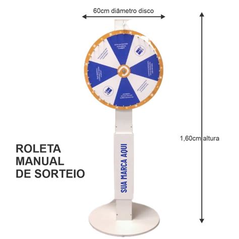 Roleta para Sorteio de Prêmios em MDF