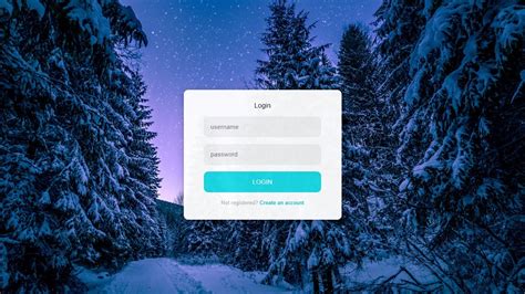 Html Login Page Example With Css Best Design Idea
