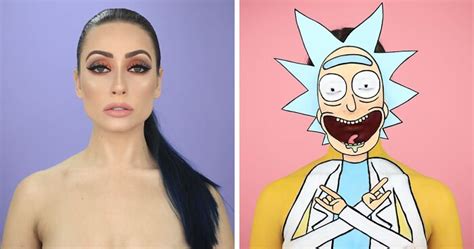 This Makeup Artist Can Transform Herself Into Any Cartoon Character Proving That Your Body Can