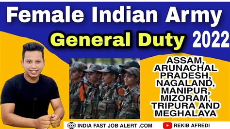 Female Indian Army Agniveer Recruitment 2022 Indian Army Women