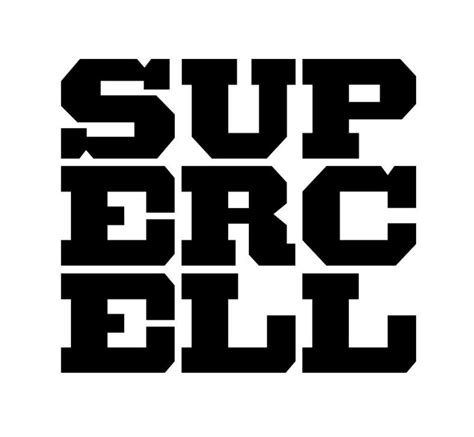 Supercell Logo Font