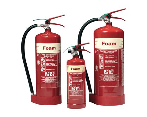 foam extinguishers protec fire detection