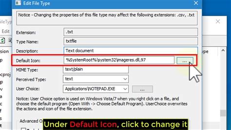 How To Change A Files Default Icon On Windows 10 Tutorial Youtube