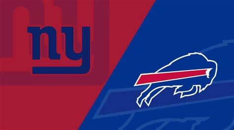 Bills Game Day Buffalo Aims To Bounce Back Vs New York Giants On