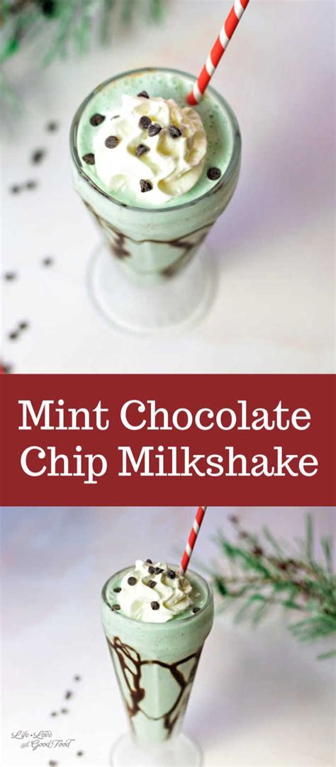 Mint Chocolate Chip Milkshake Recipe Mint Chocolate Chip Milkshake