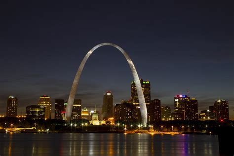 Louis night sky, missouri, w | saint louis arch. St Louis Arch at Night Photograph by Garry McMichael