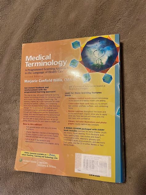 Medical Terminology Book Wolters Kluwer Health Ebay