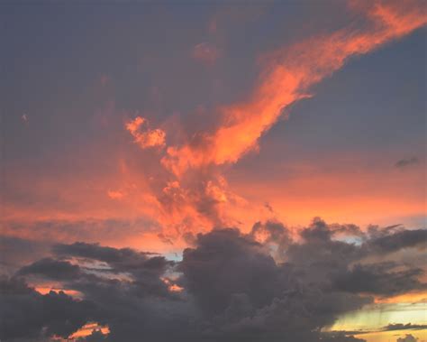 1280x1024 Clouds Sky Sunset 1280x1024 Resolution Wallpaper Hd Nature