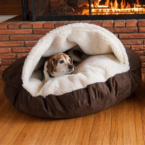 The right size will allow your dog to lie sideways and stretch their legs out fully without their legs. Replacement Cover - Snoozer Cozy Cave Dog Bed | 12 Colors ...