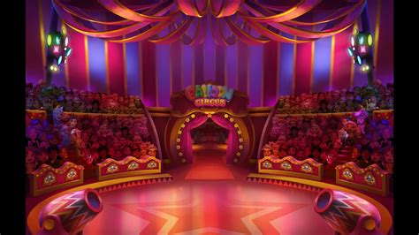 Balloon Circus on Behance in 2020 | Circus background, Circus, Anime circus