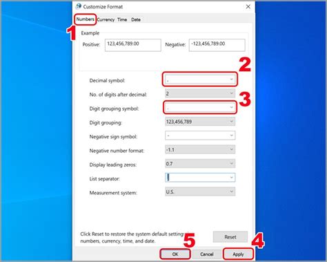 Cách đổi dấu phẩy thành dấu chấm trong Excel Windows 10 nhanh nhất